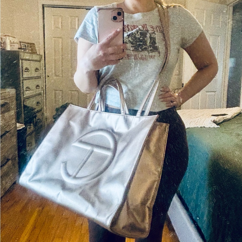 Telfar Large Shopping Bag Copper